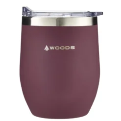 Woods Insulated Stainless Steel Wine Tumbler -OutfitPro Shop woods tumbler with lid 470ml 121ee1c4 948f 44dc b0b6 59470908a259