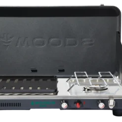 Woods™ Twofold Grill/Burner 18,000 BTUs Propane Camp Stove