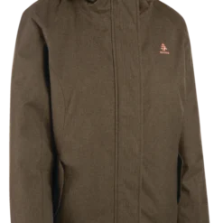 Woods Women's Nicole Insulated Waterproof Winter Parka Jacket Sherpa/Faux Fur Hood, Green